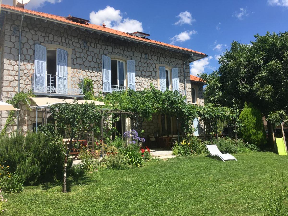 Saint-Martin-Vésubie La Pierre Bleue / Chambres D'Hotes المظهر الخارجي الصورة